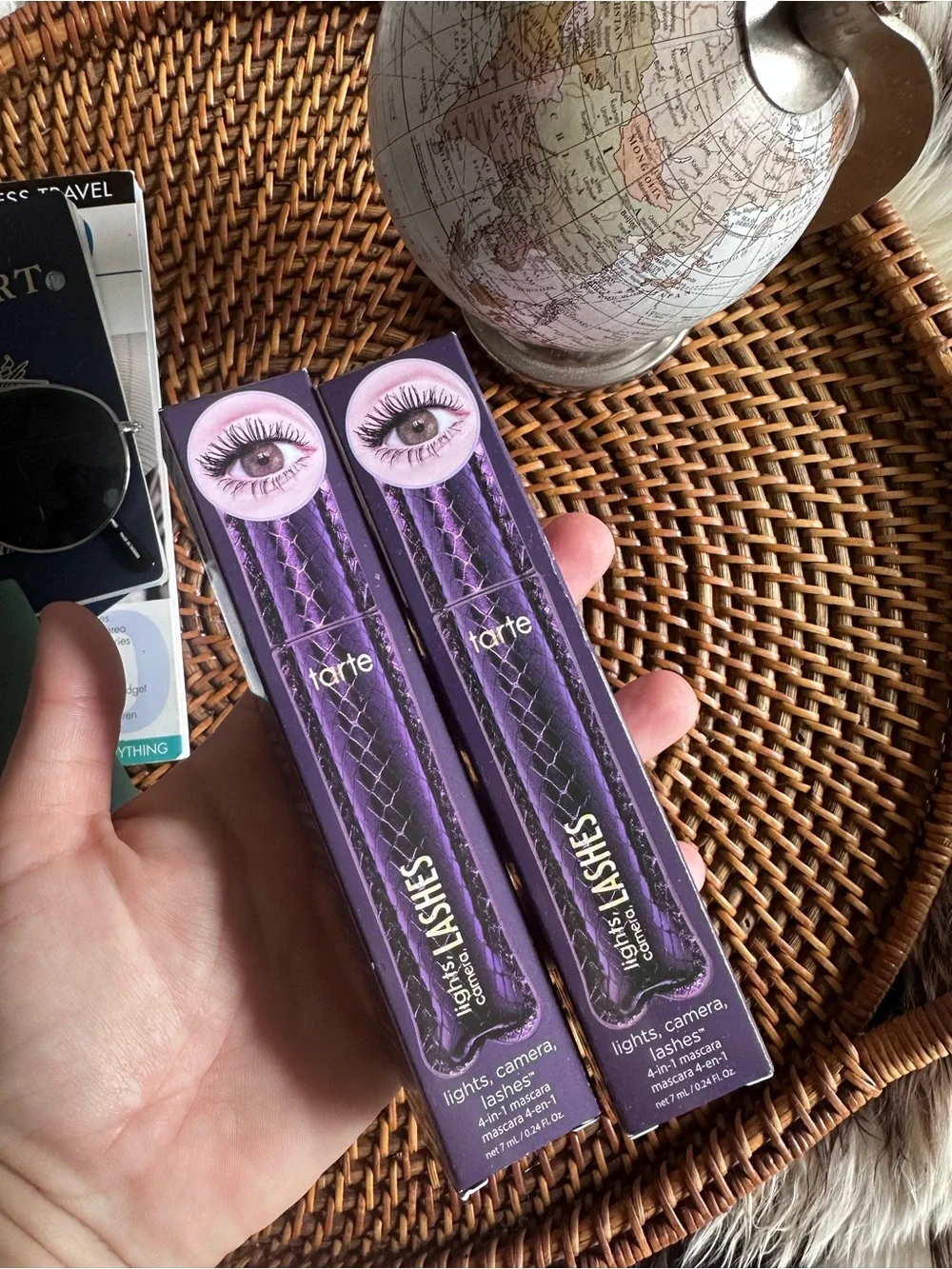 tarte “Lights, Camera, Lashes” Black Mascara Set of 2 New in Box